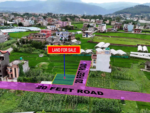 Land For Sale At Jhaukhel