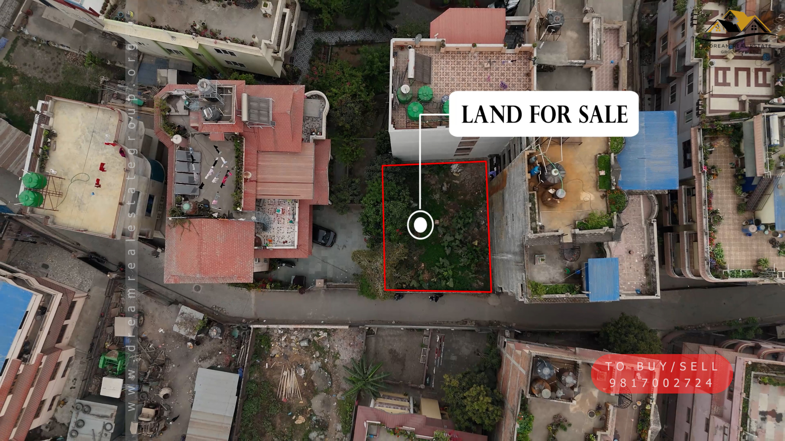 DJI_20250407172219_0005_D_1.00_00_19_04.Still004 Land for Sale in Gairigaun , Within 400 meters from Gairigaun Petrol Pump (Near by ACE Higher Secondary School)