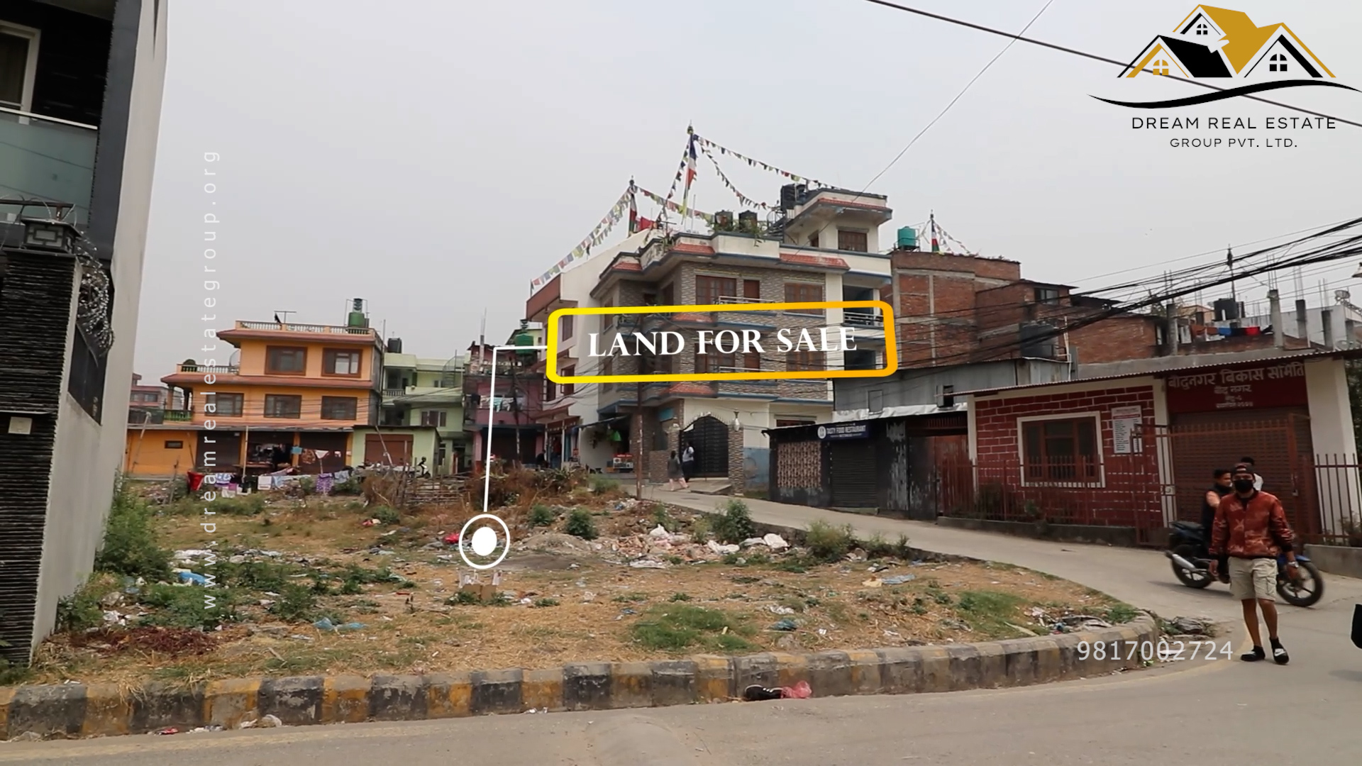 MVI_1714.00_00_06_13.Still005 Land for Sale in Boudha Planning , Within 400 meters from the Boudha Gate