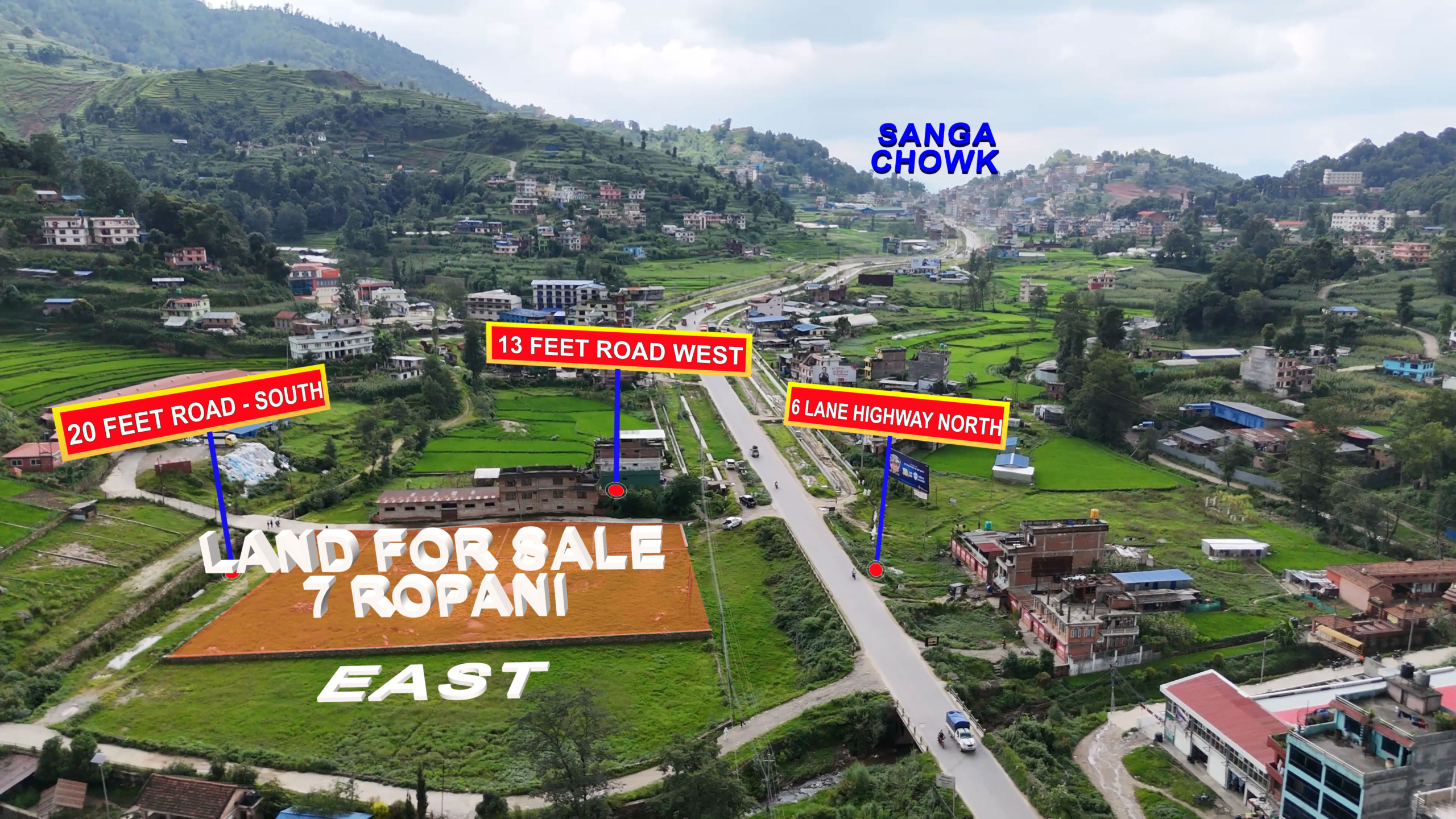 a Commercial Land For Sale at Sanga, Bhaisepati